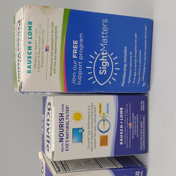 Bausch & Lomb eye bundle lot Ocuvite preservision Areds 2 2023 liquidation - Picture 4 of 6